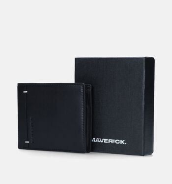 Maverick Portemonnees Zwart