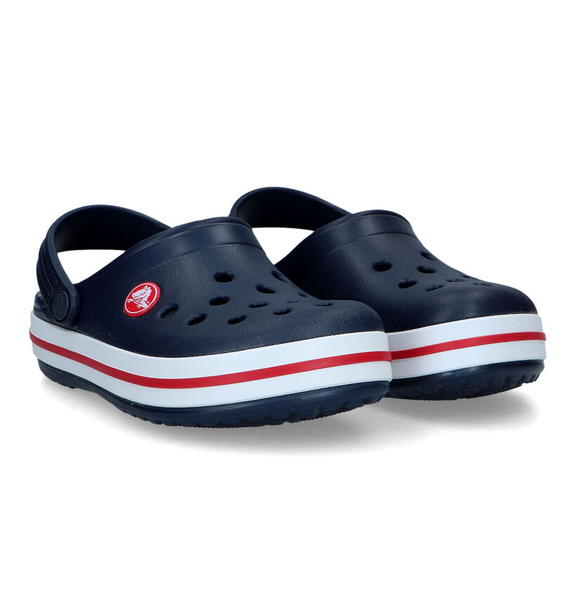 Crocs Crocband Claquettes en Bleu pour filles, garçons (356321)