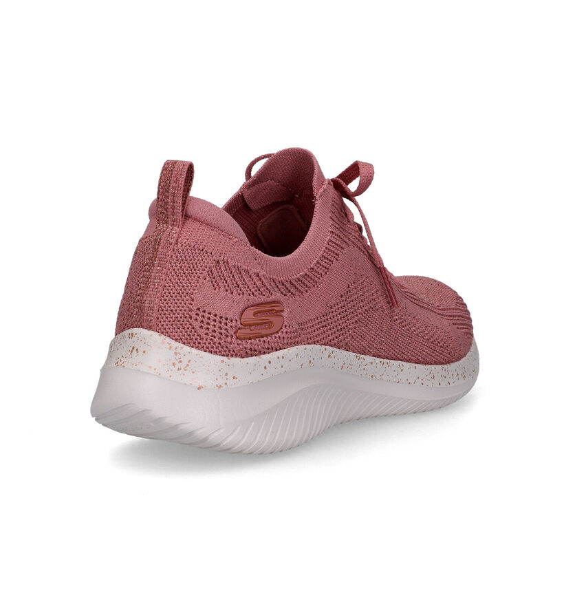 Skechers Ultra Flex Roze Sneakers voor dames (321372)