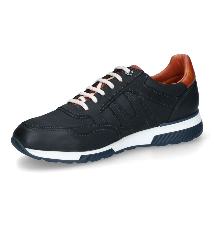 Van Lier Chaussures à lacets en Gris foncé pour hommes (316604) - pour semelles orthopédiques