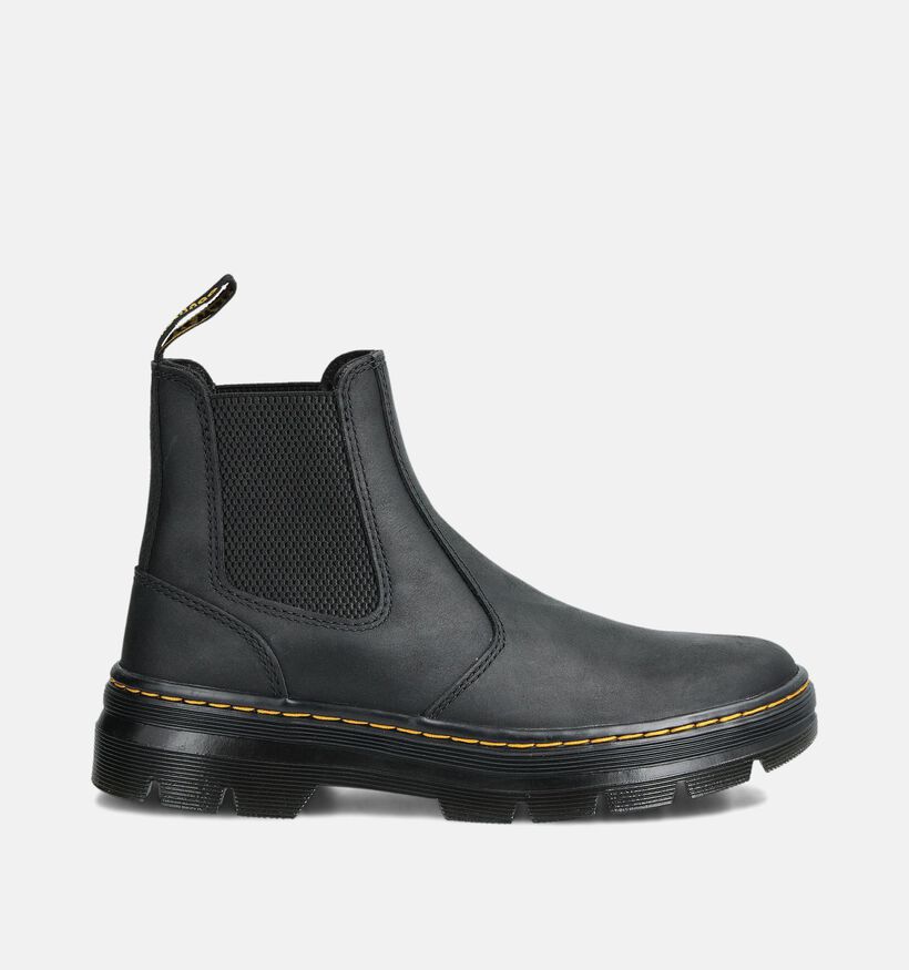 Dr. Martens Embury Leather Bottines Chelsea en Noir pour femmes (359787) - pour semelles orthopédiques