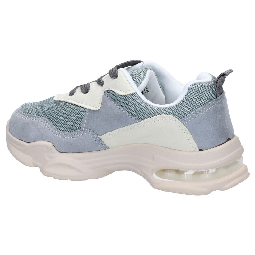 Xti Kids Blauwe Sneakers in stof (281202)