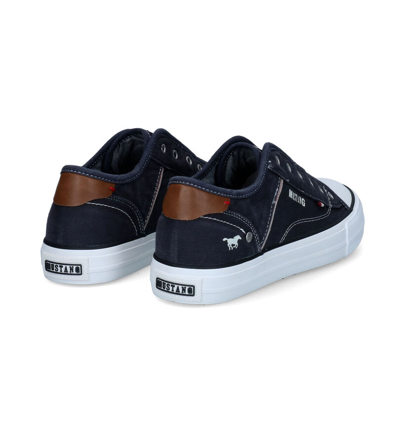 Mustang Slip-ons en Bleu pour femmes (303675)