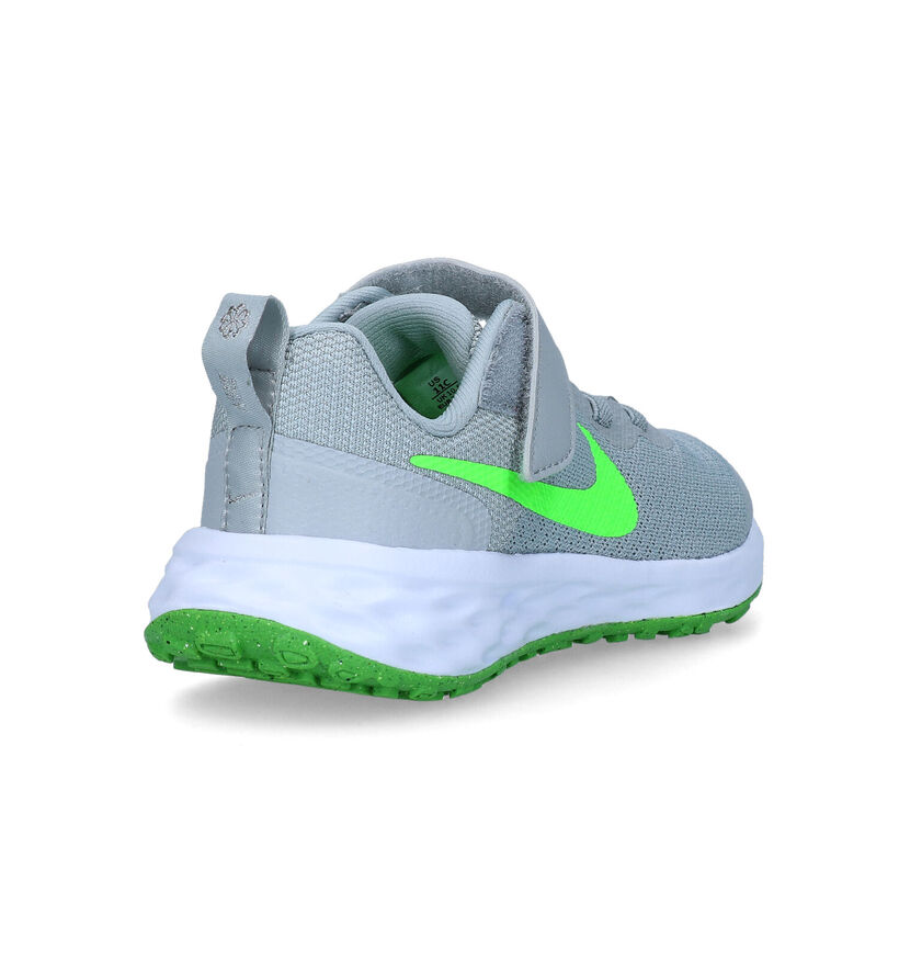 Nike Revolution 6 PS Grijze Sneakers voor meisjes, jongens (325376)