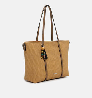 Emily & Noah Shoppers Bruin/Blauw