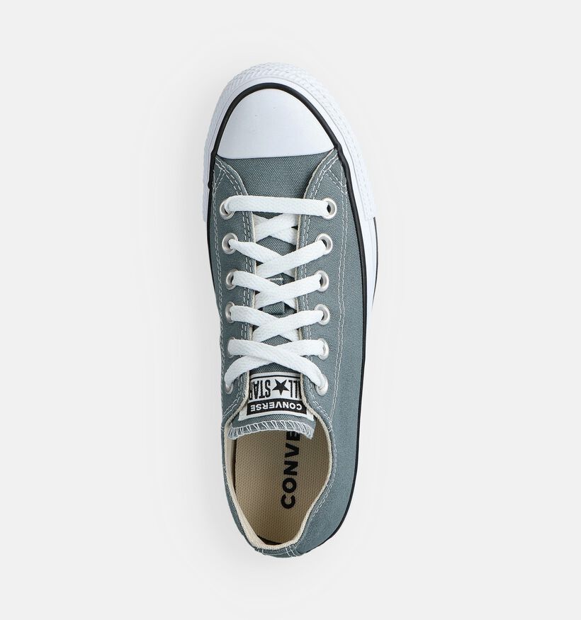 Converse Chuck Taylor All Star Ox Baskets sportives en Bleu pour femmes (368484) - pour semelles orthop&eacute;diques