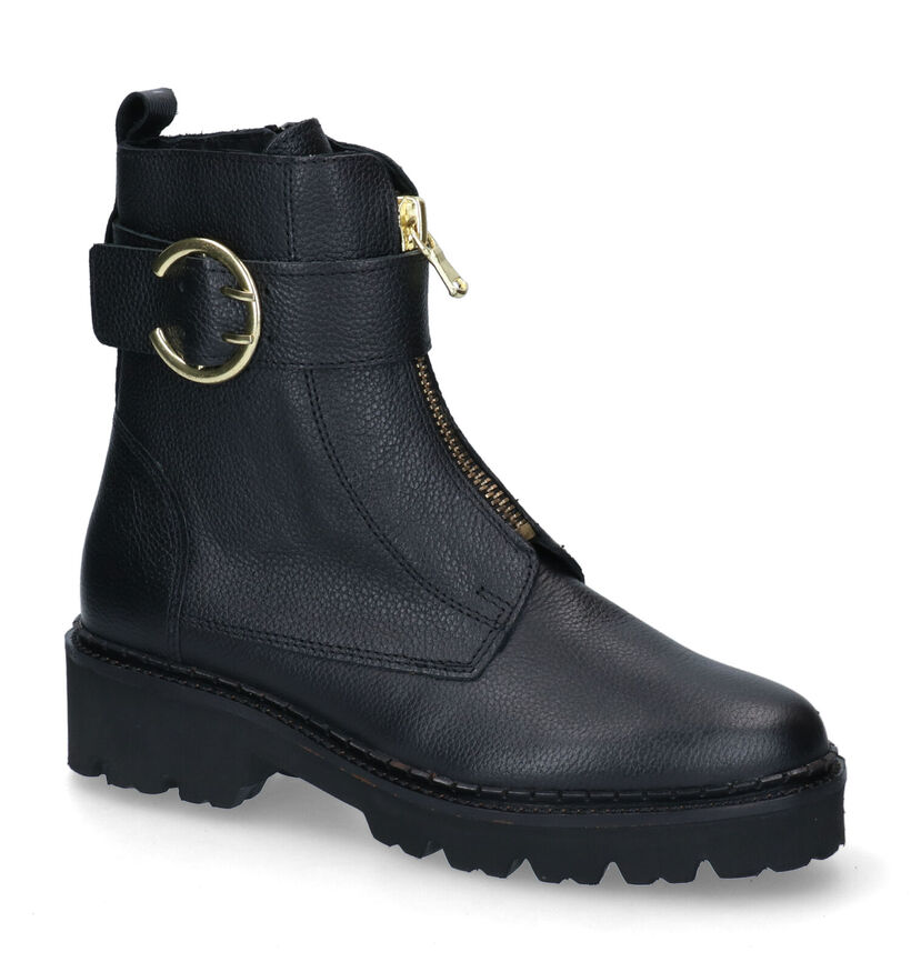 Tango Bee Bold Zwarte Boots in leer (294636)
