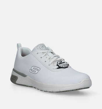 Skechers Relaxed Fit Low Sneakers Zwart/Wit