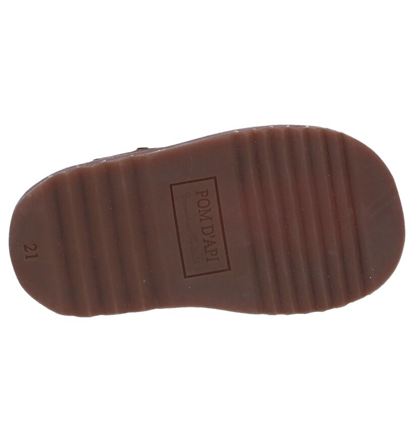 Pom d'Api Sandales en Cognac en cuir (242929)