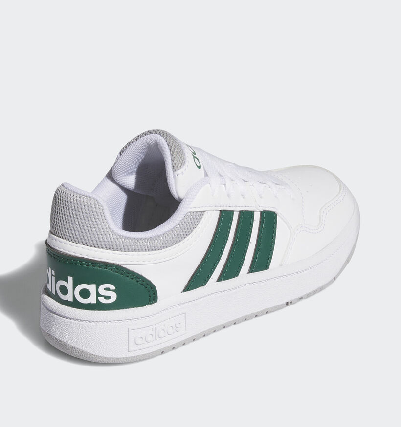 adidas Hoops 3.0 K Witte Sneakers voor meisjes (341635)