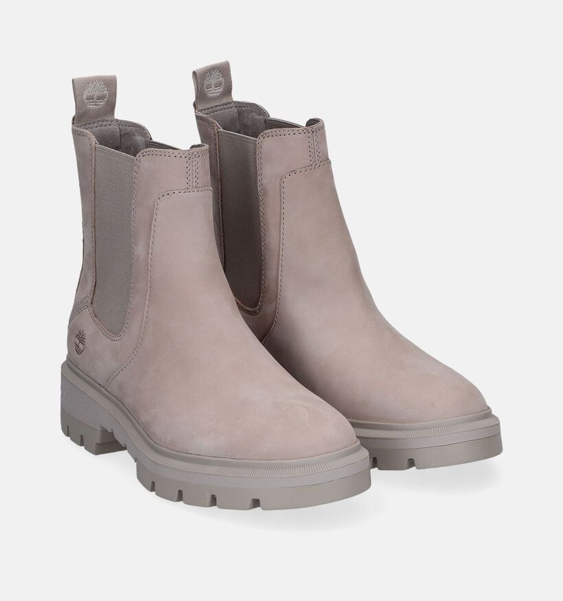 Timberland Cortina Valley Chelsea Beige Boots voor dames (313451) - geschikt voor steunzolen