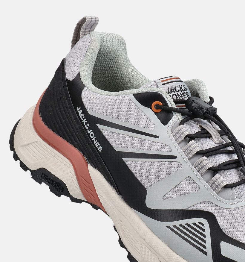 Jack & Jones Lash Baskets Basses Gris Clair pour hommes (378547)