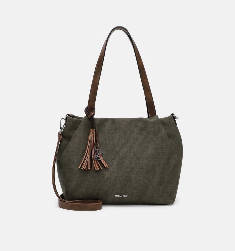 Emily & Noah Elke Donkergroene Schoudertas voor dames (378839)
