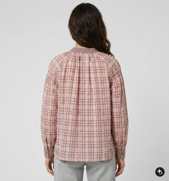 Orfeo Blouses Beige/Roze/Bordeaux
