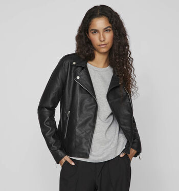 Manteau court noir