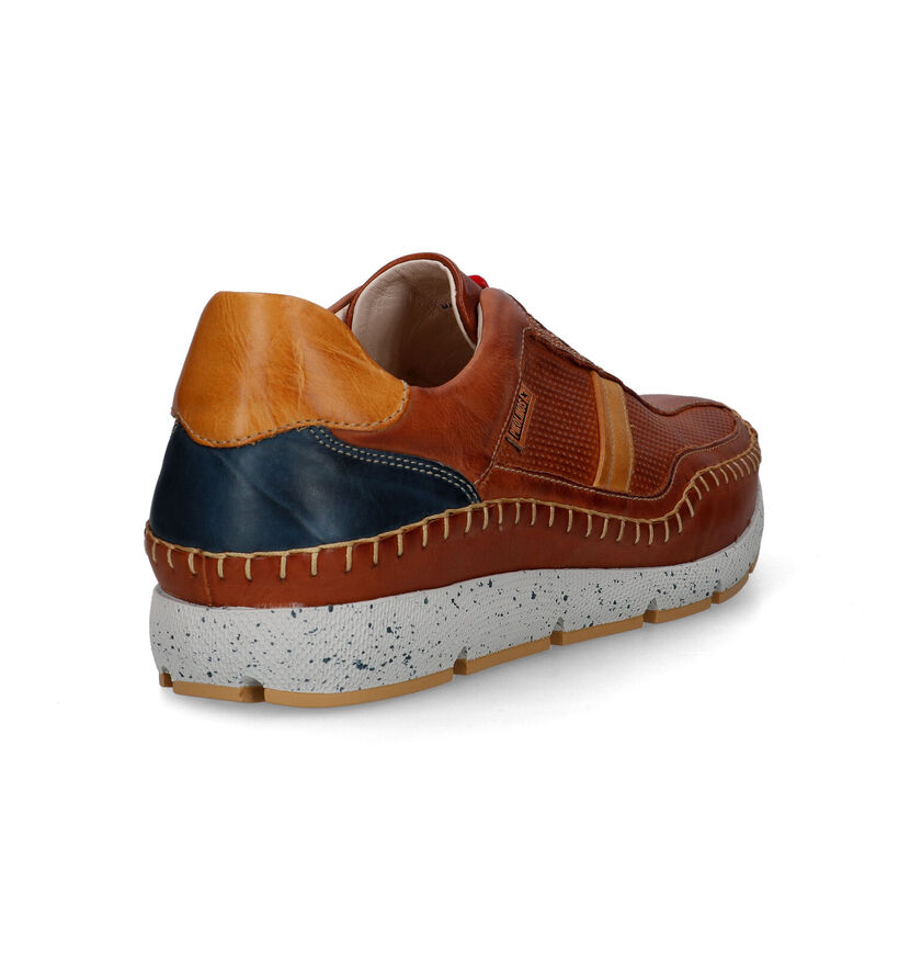 Pikolinos Fuencarral Chaussures à enfiler en Cognac pour hommes (323366) - pour semelles orthopédiques