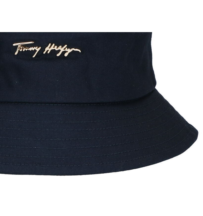 Tommy Hilfiger Signature Casquette en Bleu pour femmes (293368)