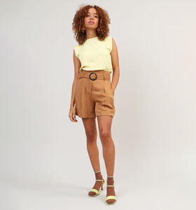 Vila Vero Short en Cognac pour femmes (328554)