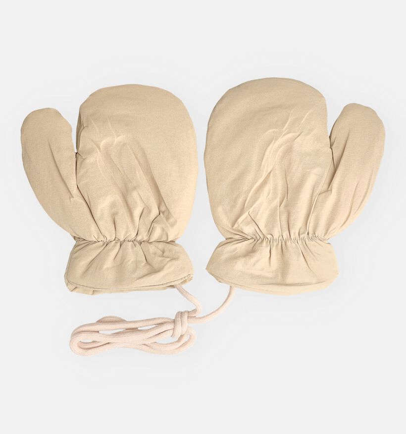 Little David Smiley Beige Wanten met Koord voor jongens, meisjes (382970)