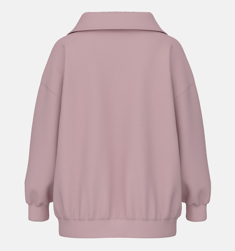 New Balance Sweatshirt en Rose pour femmes (385903)