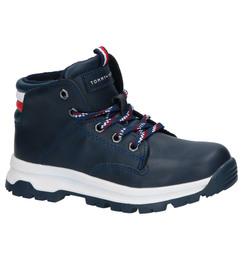 Tommy Hilfiger Blauwe Hoge Schoenen in kunstleer (257338)