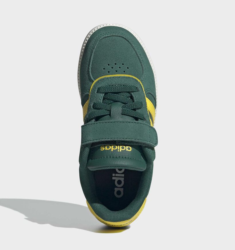 adidas Breaknet Sleek Donkergroene Sneakers voor meisjes (366710) - geschikt voor steunzolen