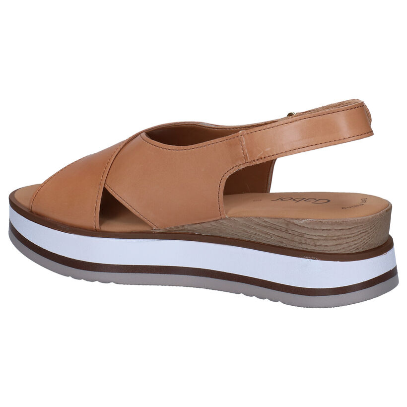 Gabor Best Fitting Ecru Sandalen voor dames (287941)