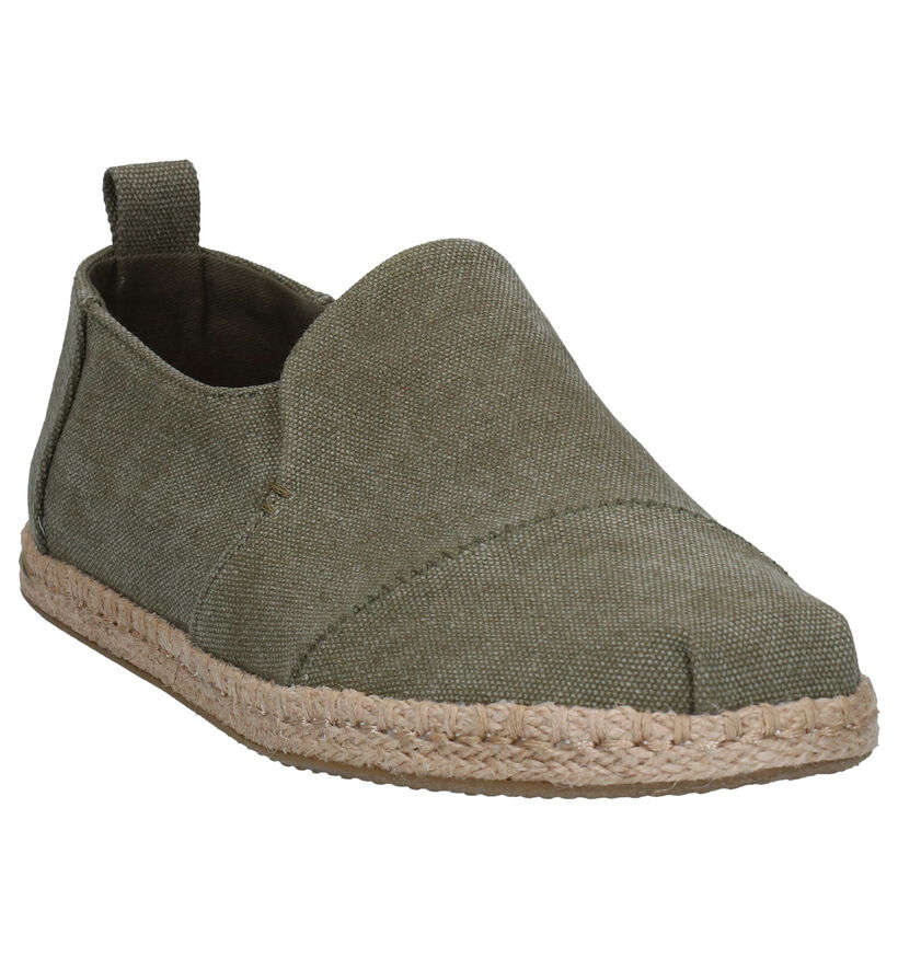 Toms Alpargata Kaki Espadrilles in stof (269363)