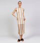 Vero Moda Teresa Tigers Eye Robe en Beige pour femmes (369382)