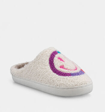 Torfs Home Pantoffels Wit/Roze