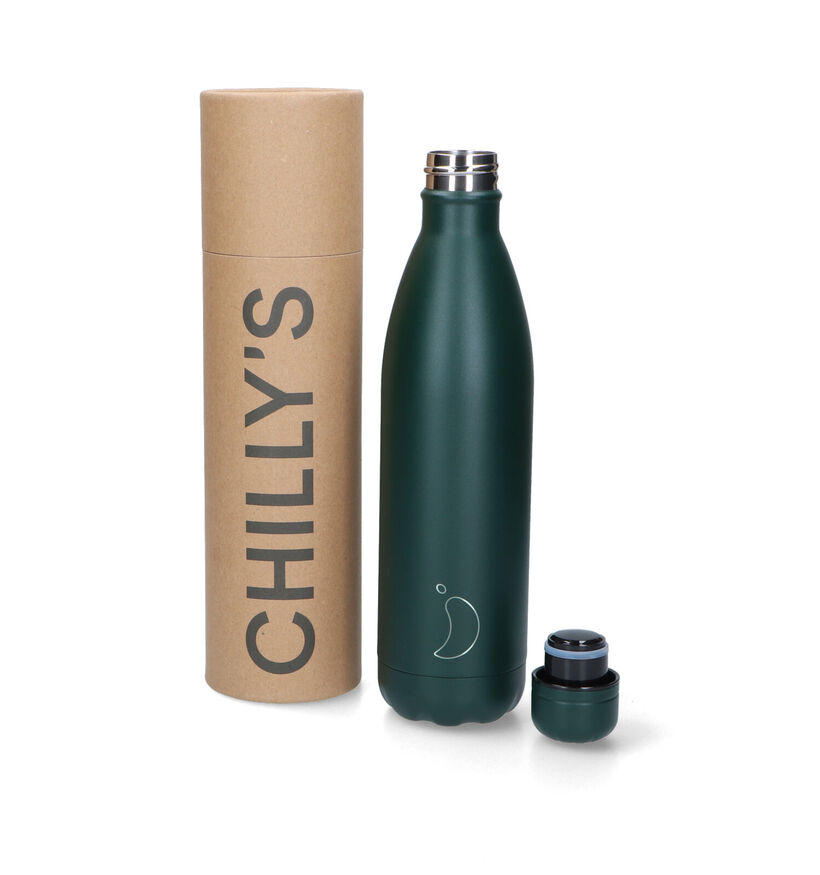 Chilly's Matte Gourde en Vert 750ml pour femmes, hommes (325739)