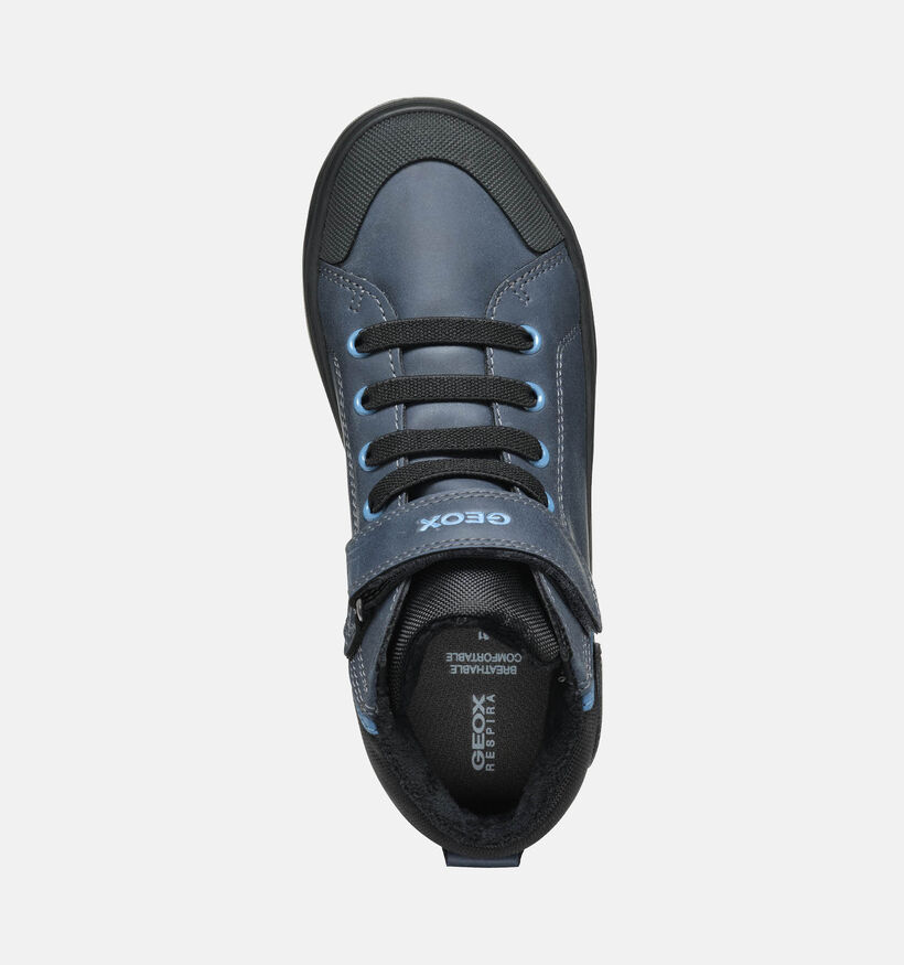 Geox Gisli Chaussures hautes en Bleu pour garçons (344564) - pour semelles orthopédiques