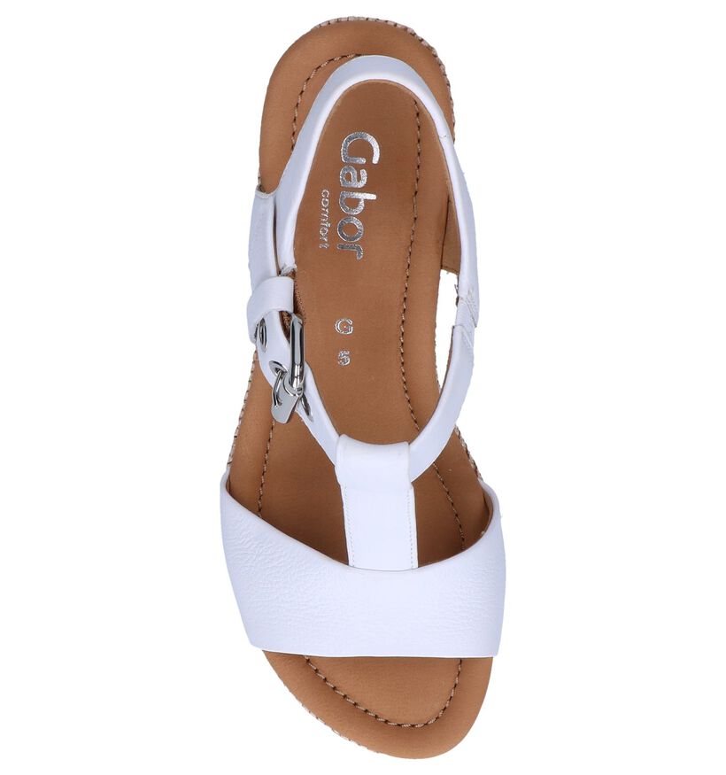 Witte Sandalen Gabor in leer (245558)