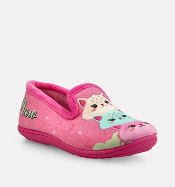 Milo & Mila Pantoffels Roze