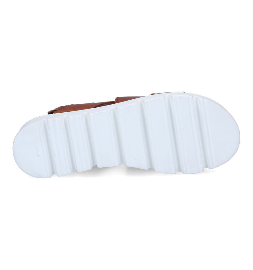 Sweet Lemon Sacoh Sandales en Cognac en cuir (308844)