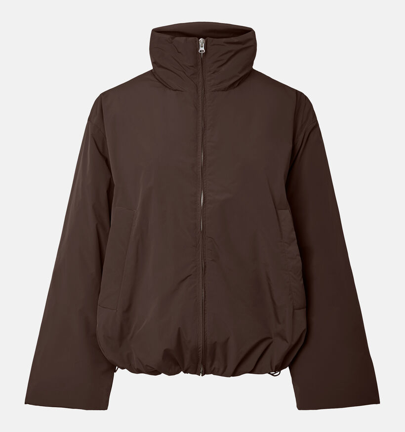 Pieces Sif Donkerbruine Jas voor dames (378355)