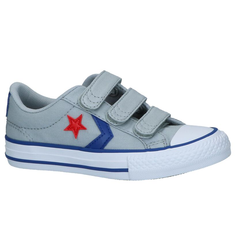 Converse Baskets basses en Bleu foncé en textile (266019)