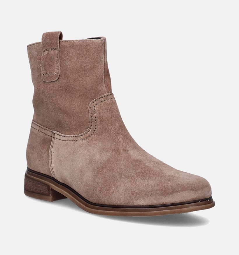 Gabor OptiFit Camel Cowboy boots voor dames (347077) - geschikt voor steunzolen
