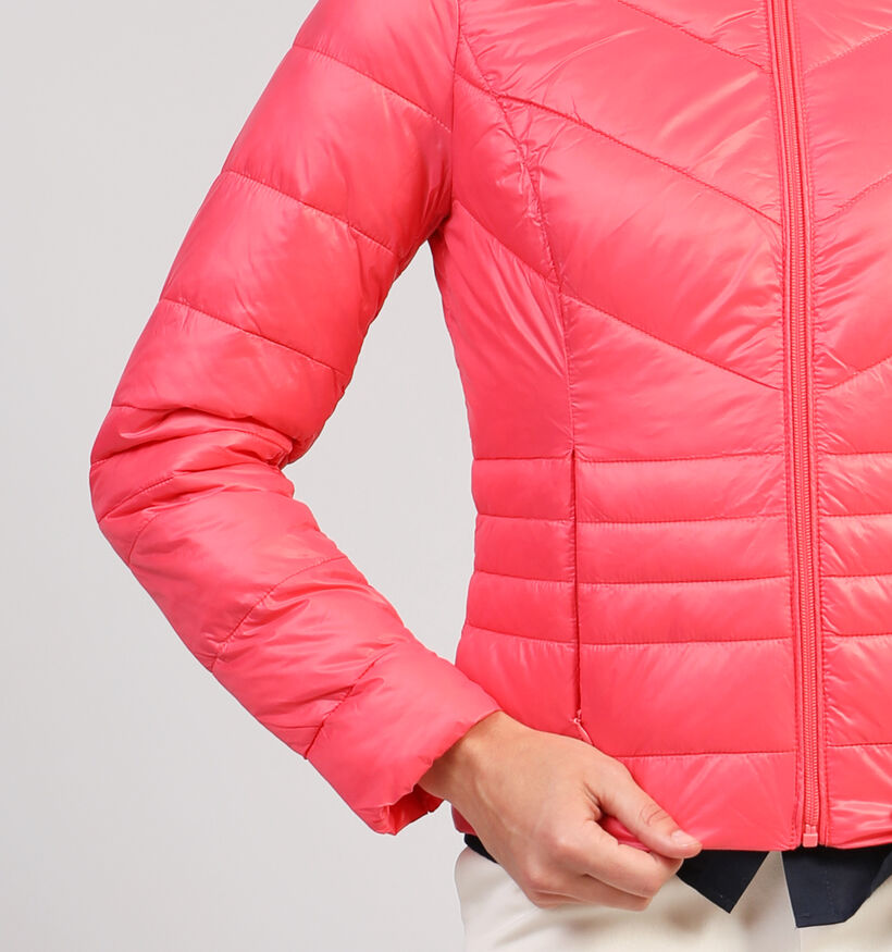 Vero Moda Sorayasiv Rode Puffer jas voor dames (352170)