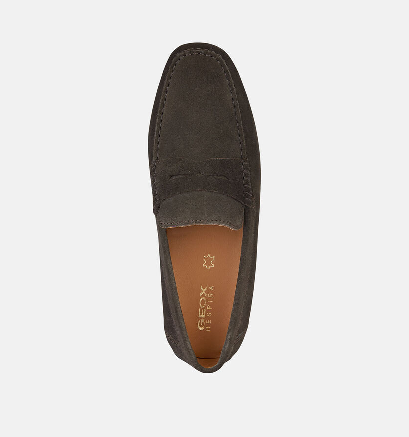 Geox Kosmopolis Grip Mocassins en Marron pour hommes (351616)