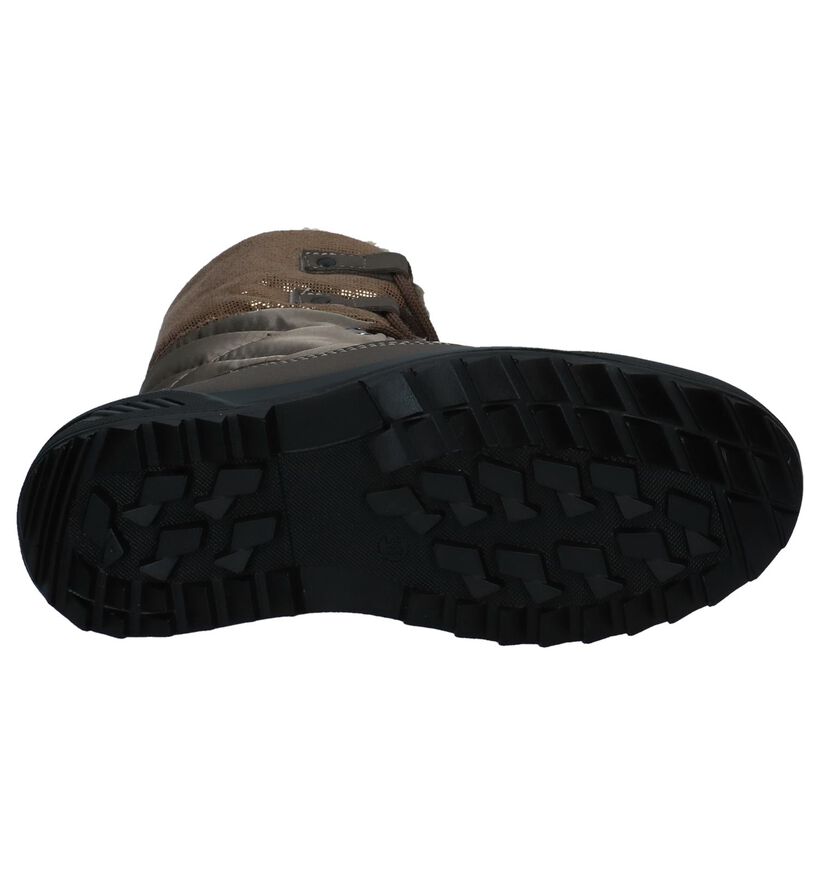 Skandia Bottes de neige en Taupe en synthétique (223800)
