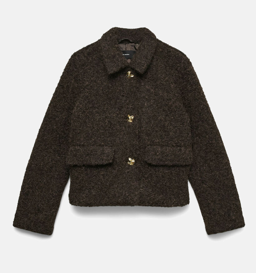 Vero Moda Elenaholly Donkerbruine Korte Jas voor dames (377545)