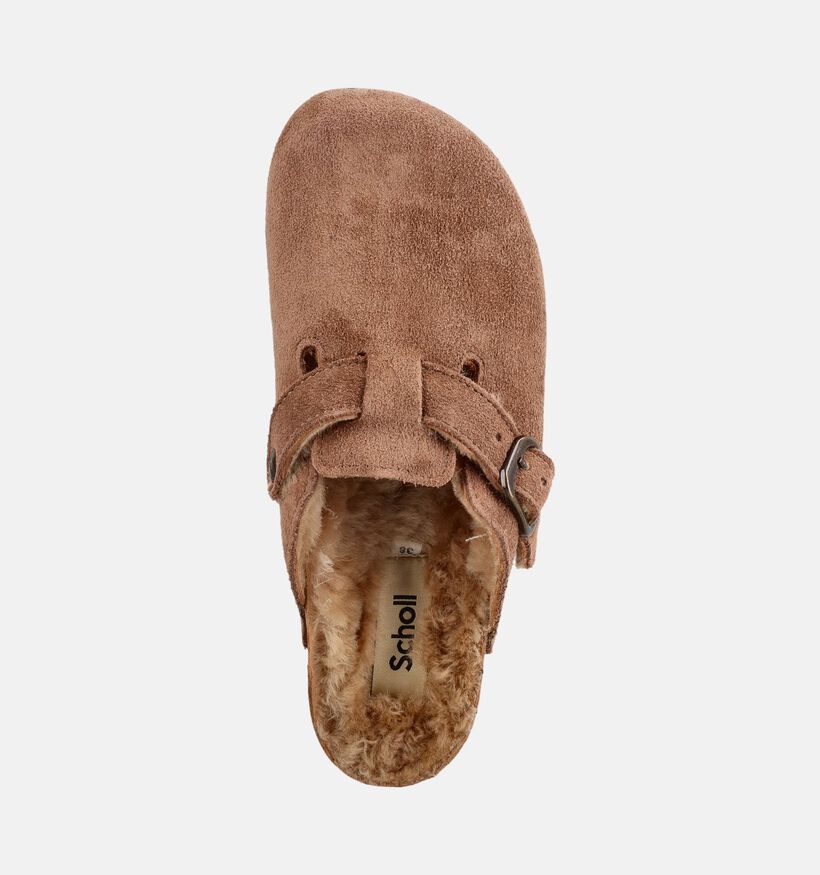 Scholl Fae New Bruine Slippers voor dames (381000)