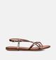 Les Tropeziennes Monagum Donkerbruine Sandalen voor dames (373190)