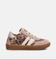 STONES and BONES Lemmi Roze Sneakers Leopard voor meisjes (362035) - geschikt voor steunzolen
