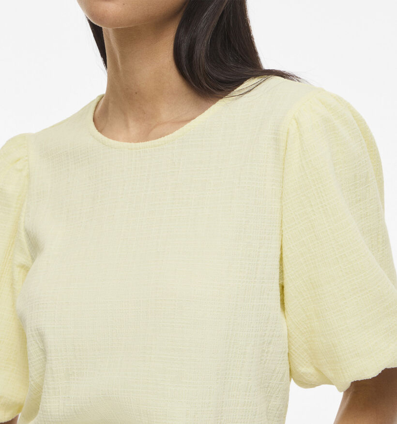 Vila Malora Gele Blouse met Pofmouwen voor dames (369463)