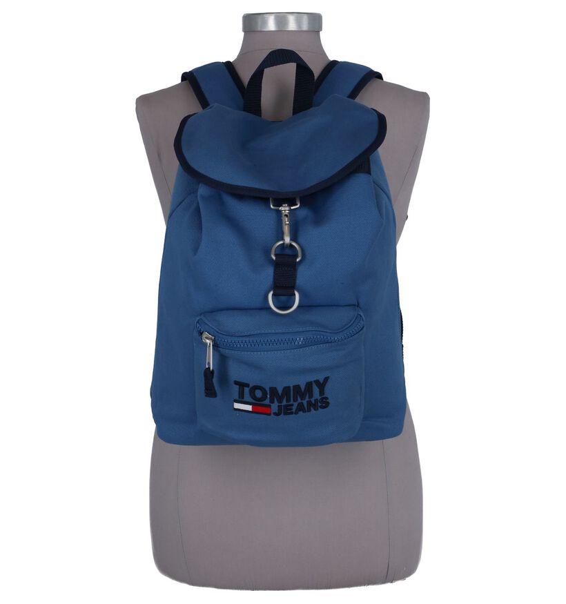 Tommy Jeans Sacs à dos en Bleu en textile (252298)