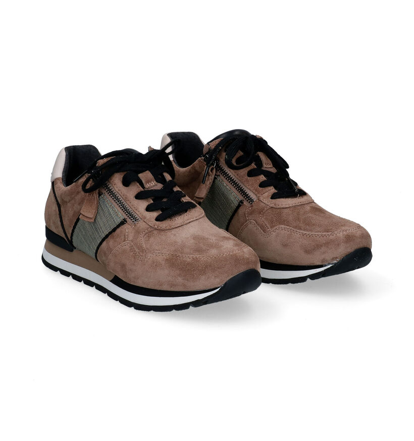 Gabor OptiFit Chaussures à lacets en Brun pour femmes (297237) - pour semelles orthopédiques