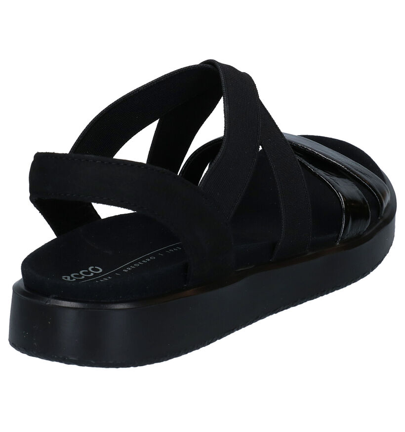 Ecco Flowt Sandales en Noir en cuir (287295)