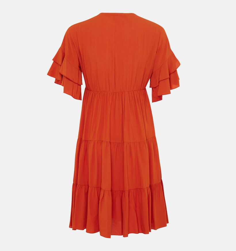 Mexx Flared Robe en Orange (324113)